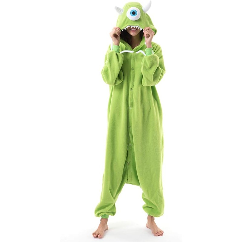 Anime Cosplay One Piece - Yetişkin Erkek Kadın Onesie Tek Parça