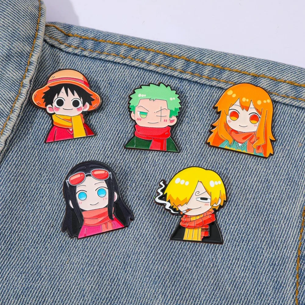 Anime Cosplay Luffy - 5 Adet Sevimli Anime Çizgi Film