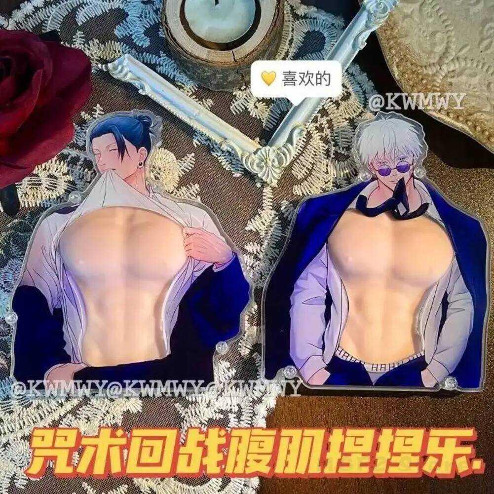 Anime Cosplay Gojo - YENİ 2026 Akrilik Standlı Model Süsü