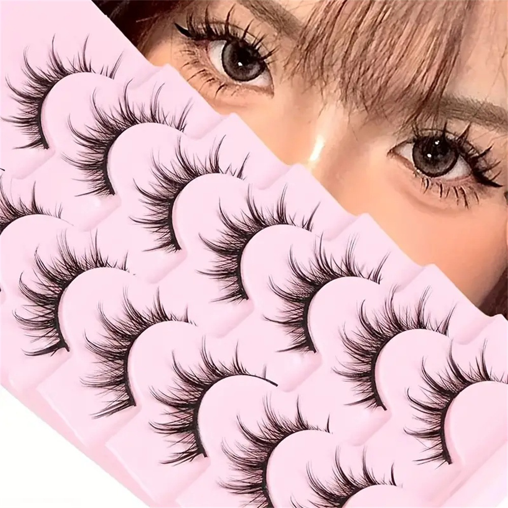 Asian Cosplay Anime - Doğal Görünümlü Takma Kirpikler Anime Wispy