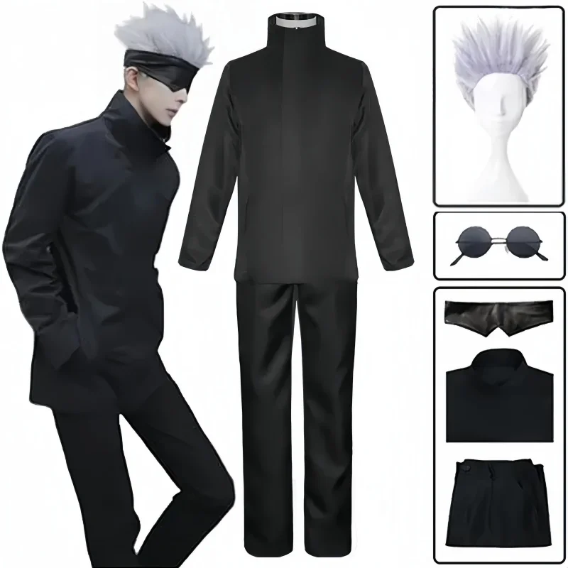Anime Cosplay Gojo - Anime Jujutsu Satoru Gojo Cosplay Kostüm