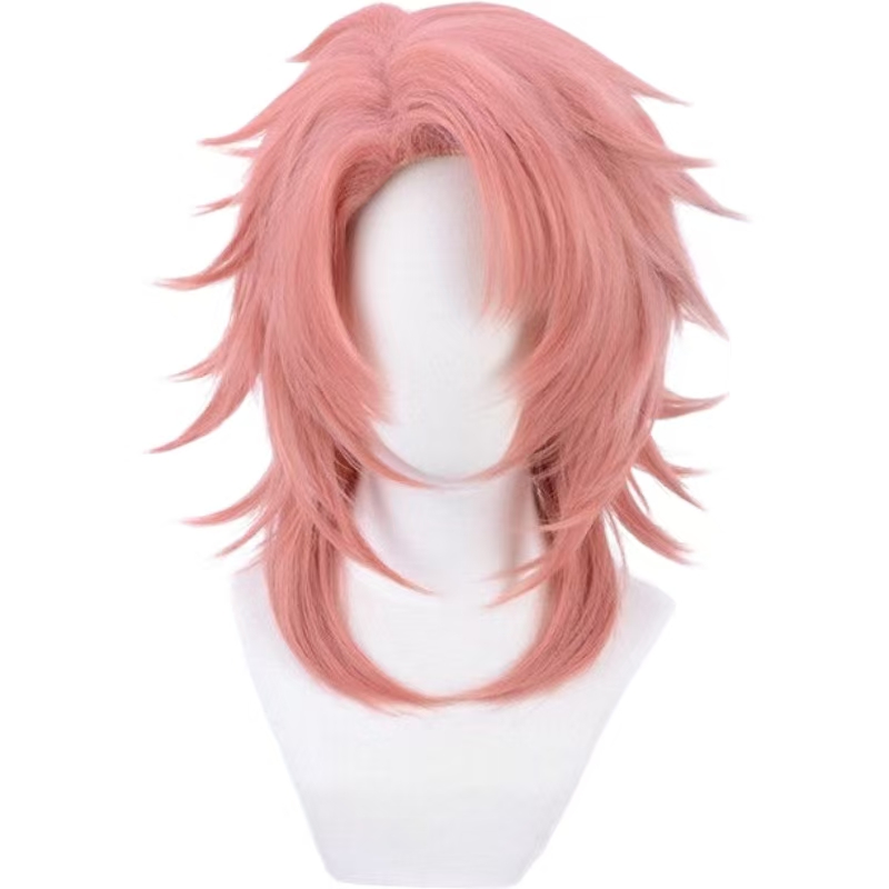 Sabito Cosplay Peruk Pembe Tur - Anime Cosplay Orange Hair incelemesi ve fiyatı