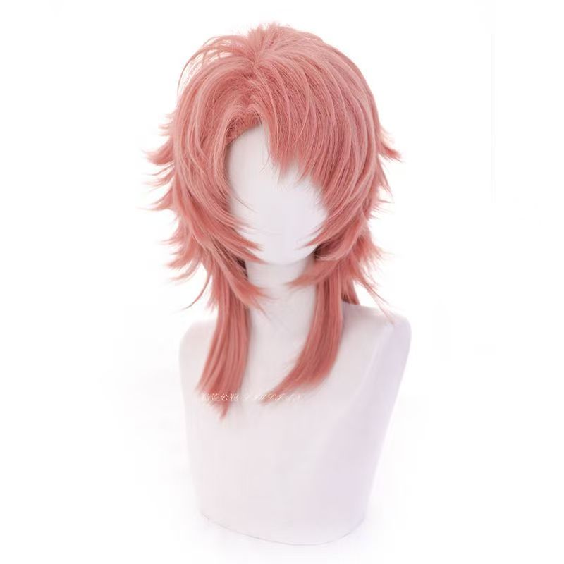 Sabito Cosplay Peruk Pembe Tur - Anime Cosplay Orange Hair incelemesi ve fiyatı