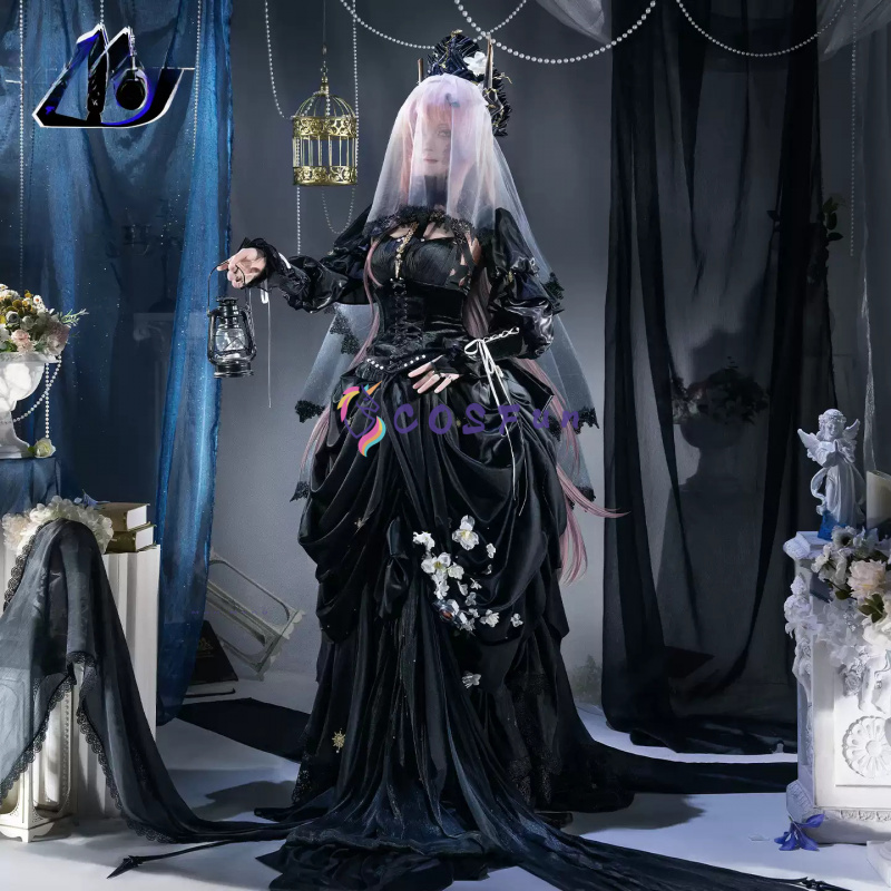 Arknights Civilight Eterna Cos - Anime Cosplay Lolita incelemesi ve fiyatı