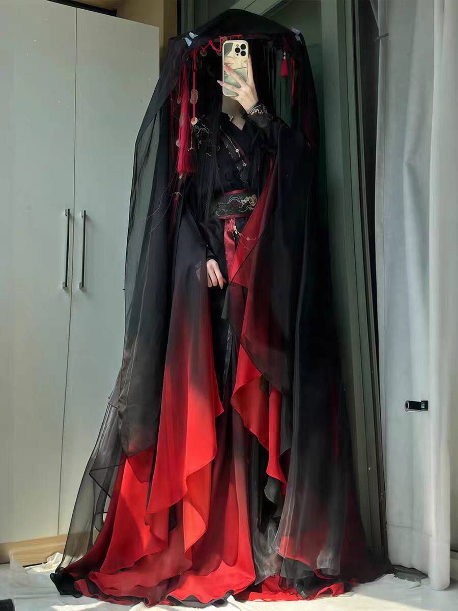 Unisex Antik Çin Xianxia Robe  - Anime Cosplay Show incelemesi ve fiyatı