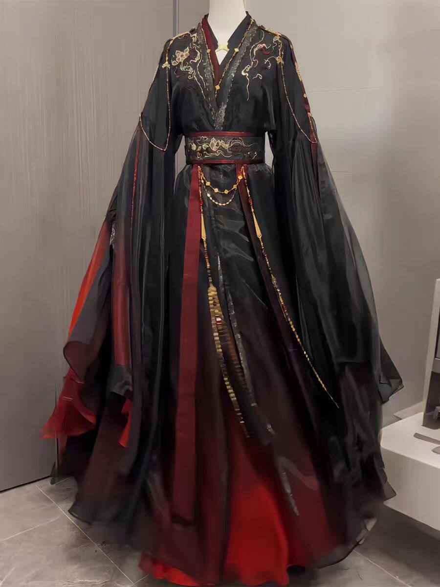 Unisex Antik Çin Xianxia Robe  - Anime Cosplay Show incelemesi ve fiyatı