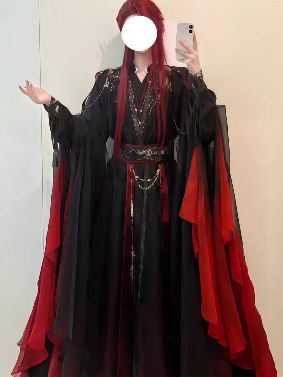 Unisex Antik Çin Xianxia Robe  - Anime Cosplay Show incelemesi ve fiyatı