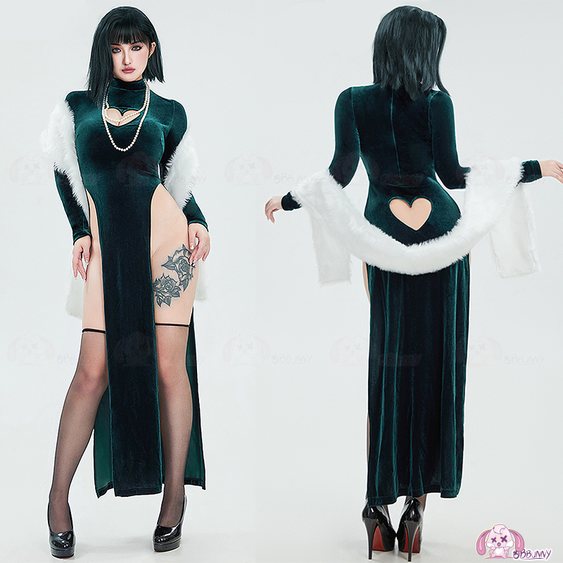 ONE PUNCH-MAN Fubuki Cheongsam - Anime Cosplay One Punch Man incelemesi ve fiyatı