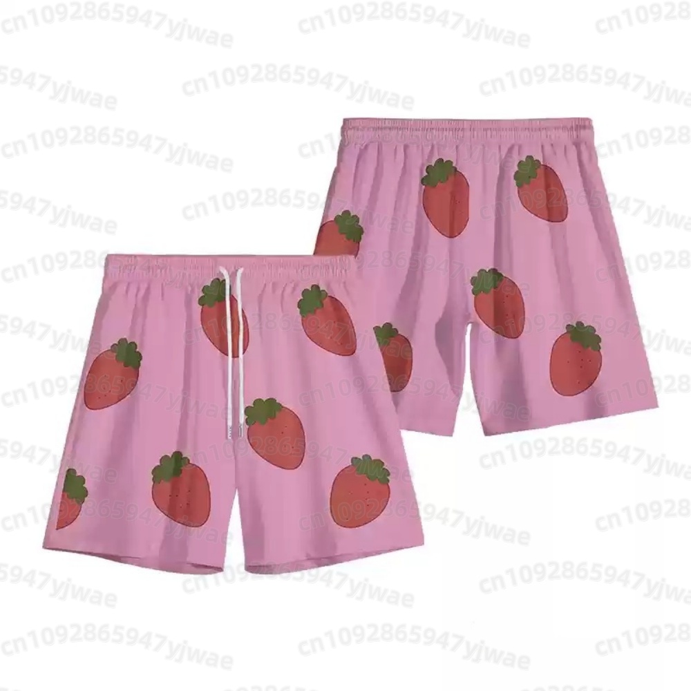 2026 Erkek Pembe Çilek Desenli - Anime Cosplay Anime incelemesi ve fiyatı