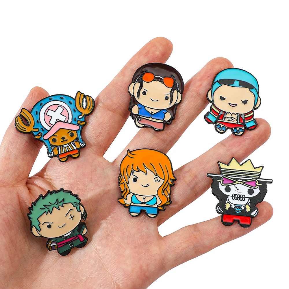 9 adet yaratıcı karikatür broş - Anime Cosplay One Piece incelemesi ve fiyatı