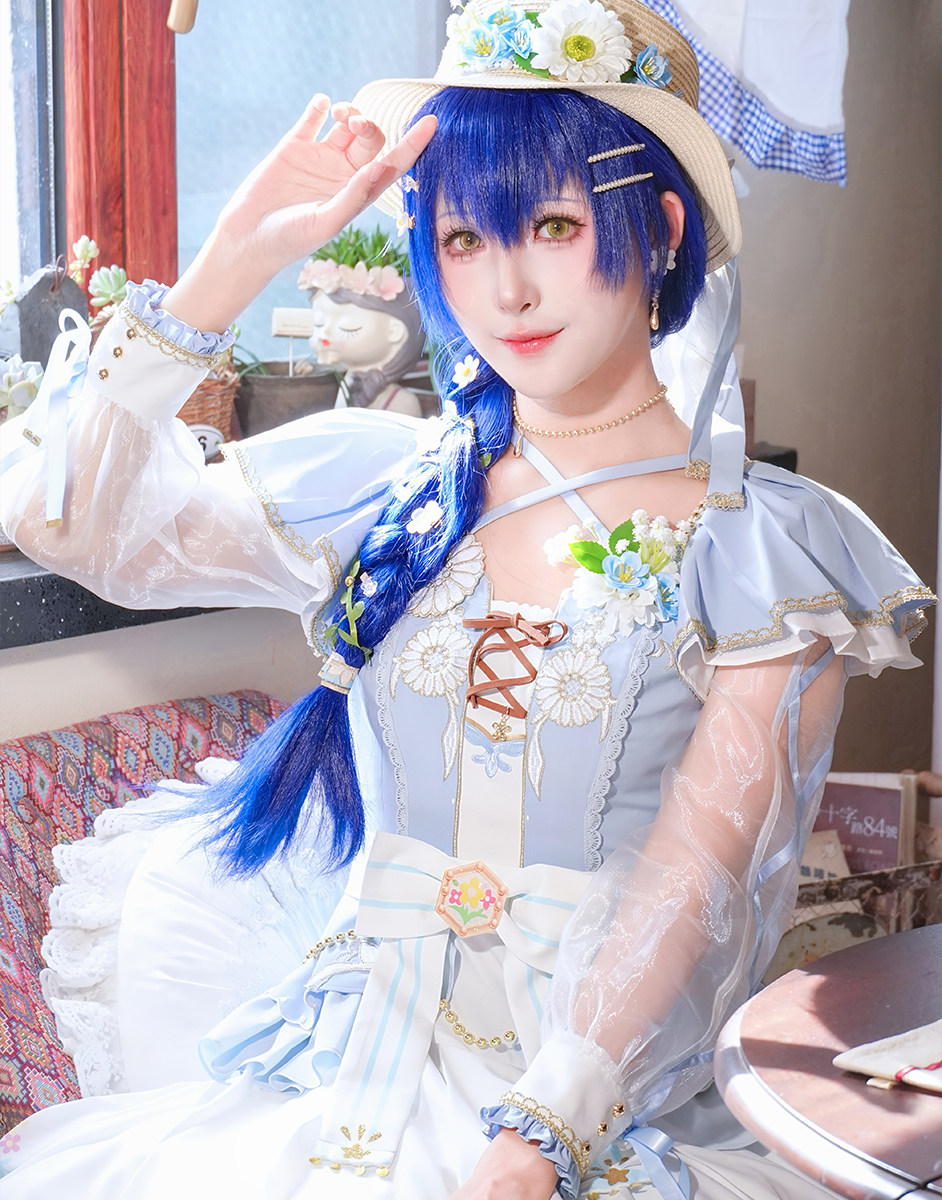 Lovelive Sonoda Umi Maidenly P - Anime Cosplay Lolita incelemesi ve fiyatı