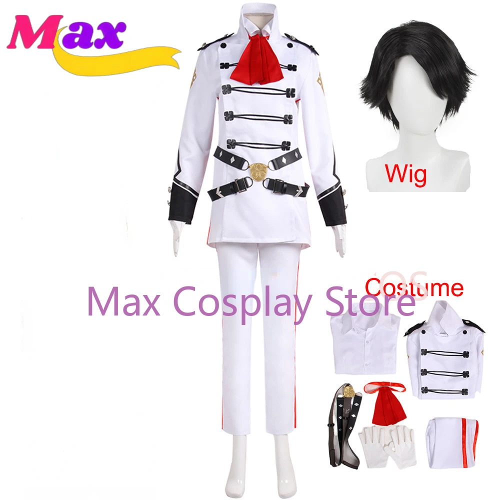 Max Kazuma Asogi Kazuma Beyaz  - Anime Cosplay Nz incelemesi ve fiyatı