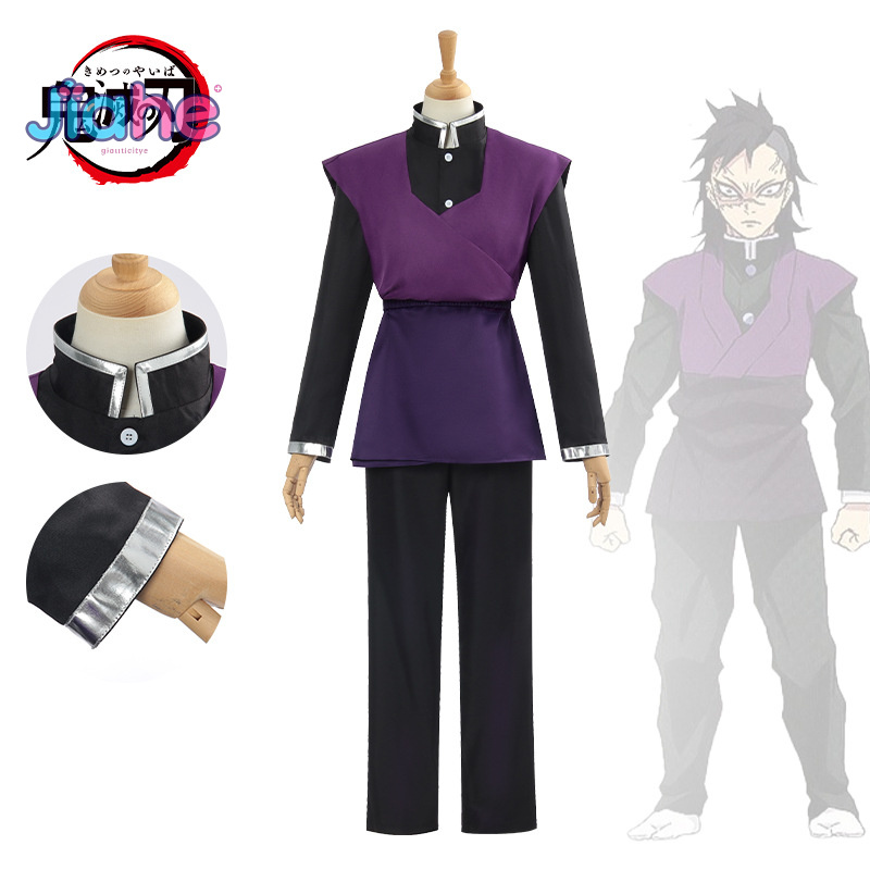 Shinazugawa Genya Cosplay Kost - Anime Cosplay Demon Slayer incelemesi ve fiyatı