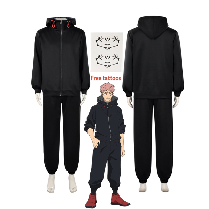 Jujutsu Kaisen Yuji Itadori Co - Anime Cosplay Jujutsu Kaisen incelemesi ve fiyatı