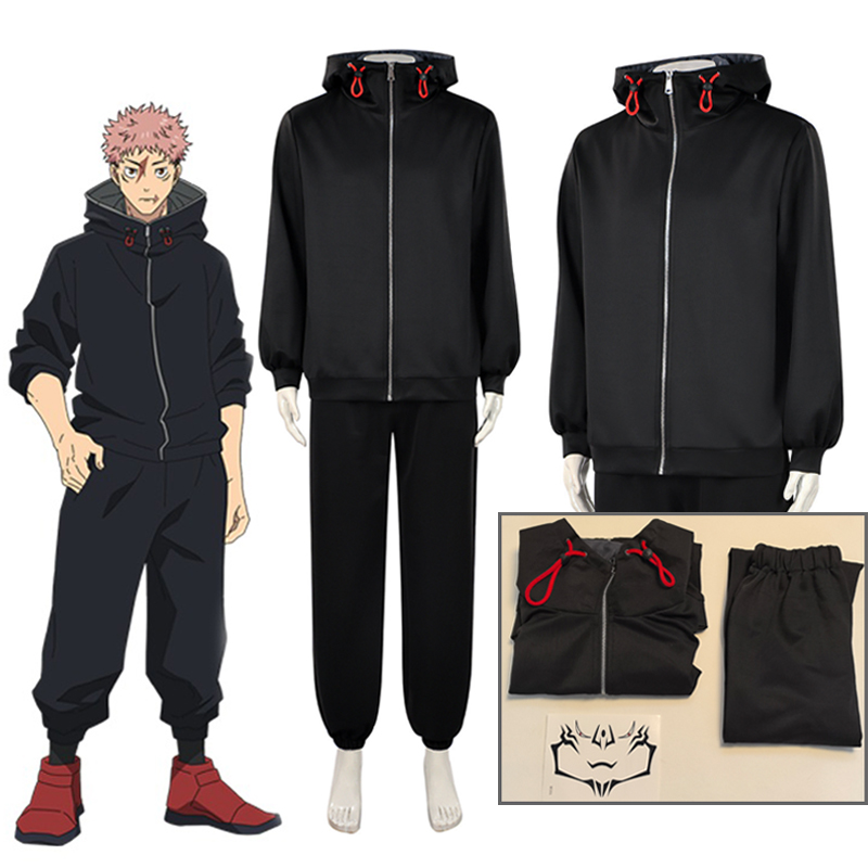 Jujutsu Kaisen Yuji Itadori Co - Anime Cosplay Jujutsu Kaisen incelemesi ve fiyatı