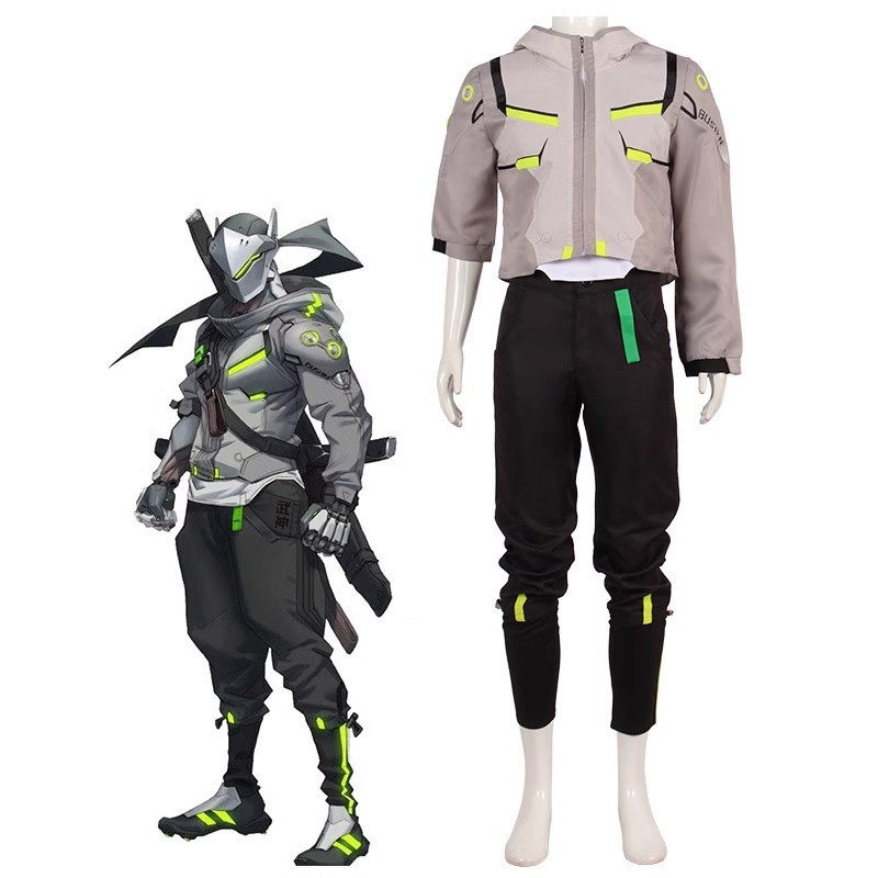 Oyun Overwatch Genji Cosplay K - Anime Cosplay Mask incelemesi ve fiyatı