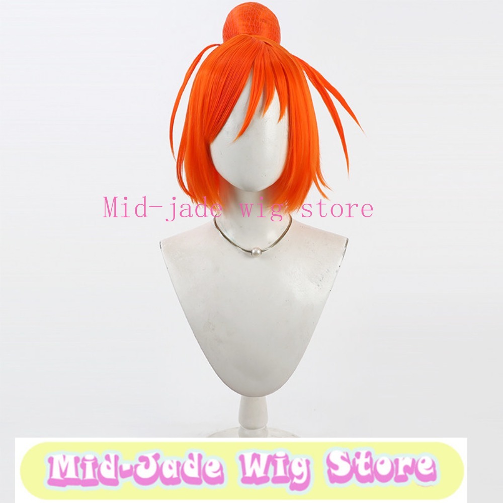 Smile PreCure Akane Hino Cospl - Anime Cosplay Orange Hair incelemesi ve fiyatı