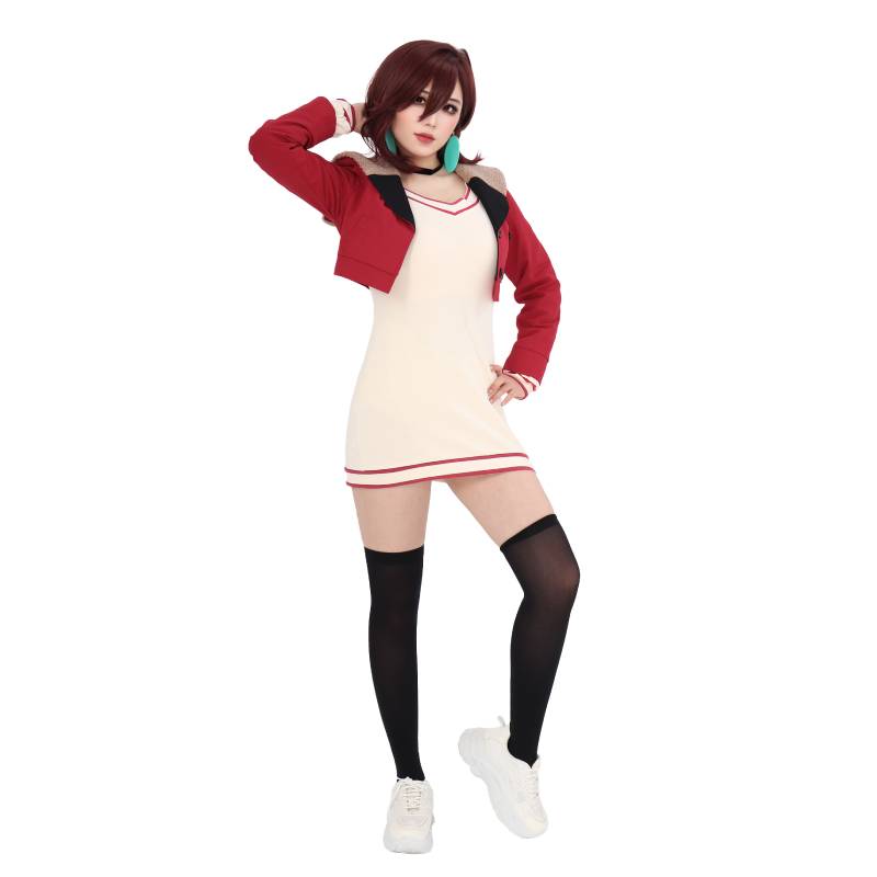 DAZCOS Momo Ayase Dan Da Cospl - Anime Cosplay Gojo incelemesi ve fiyatı