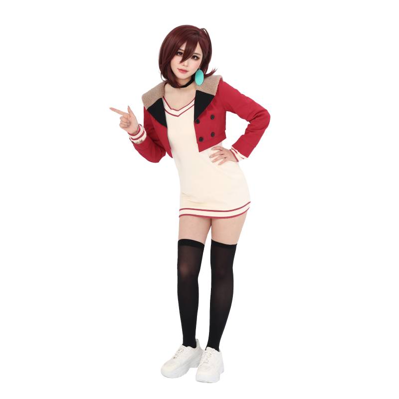 DAZCOS Momo Ayase Dan Da Cospl - Anime Cosplay Gojo incelemesi ve fiyatı