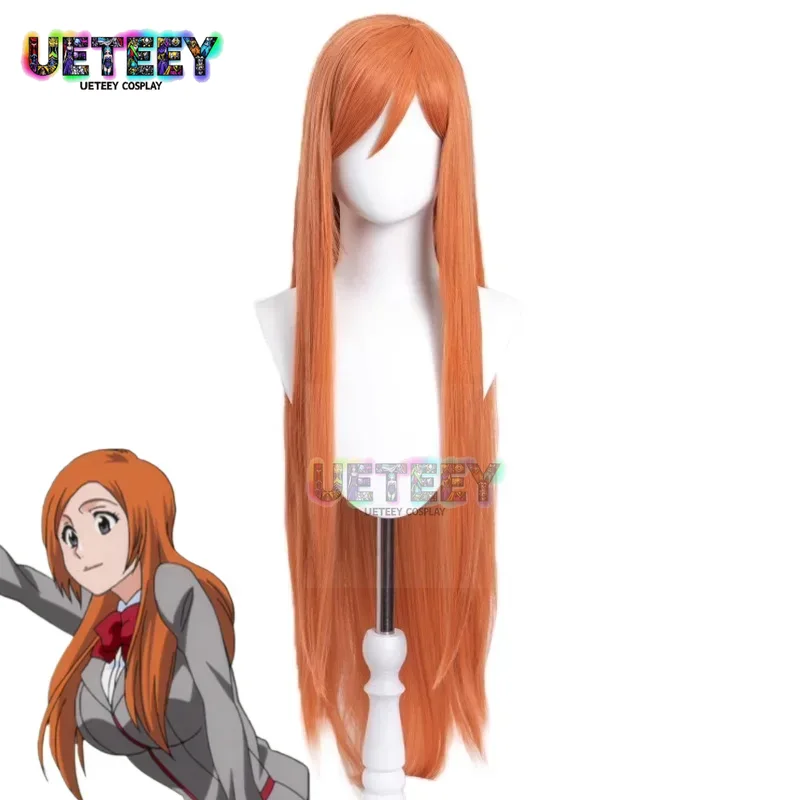 UETEEY COS Anime Bleach Inoue  - Anime Cosplay Orange Hair incelemesi ve fiyatı