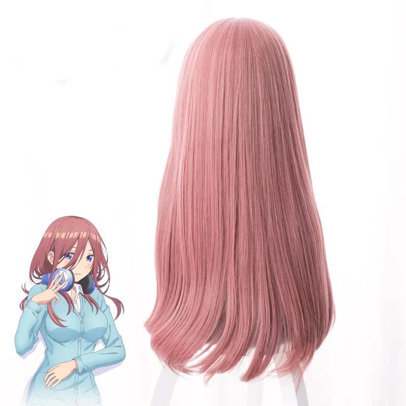 Koyu Pembe 50cm Isıya Dayanıkl - Quintuplets Anime Cosplay incelemesi ve fiyatı